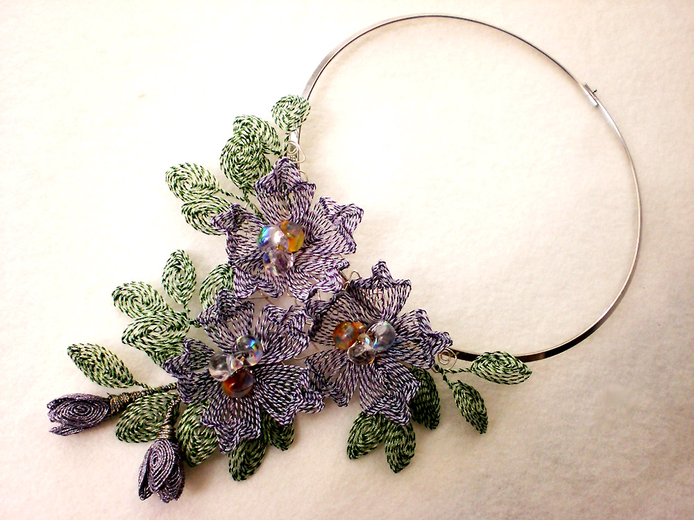 Ganutell jewelry by Lyudmila Gubinova