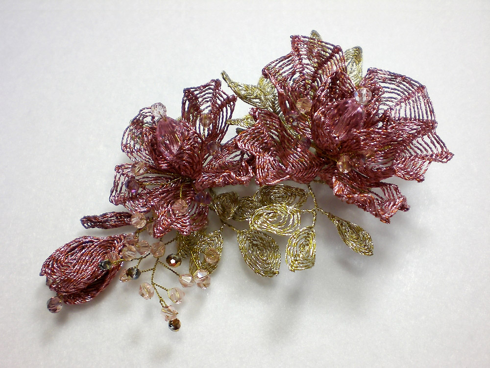 Ganutell jewelry by Lyudmila Gubinova