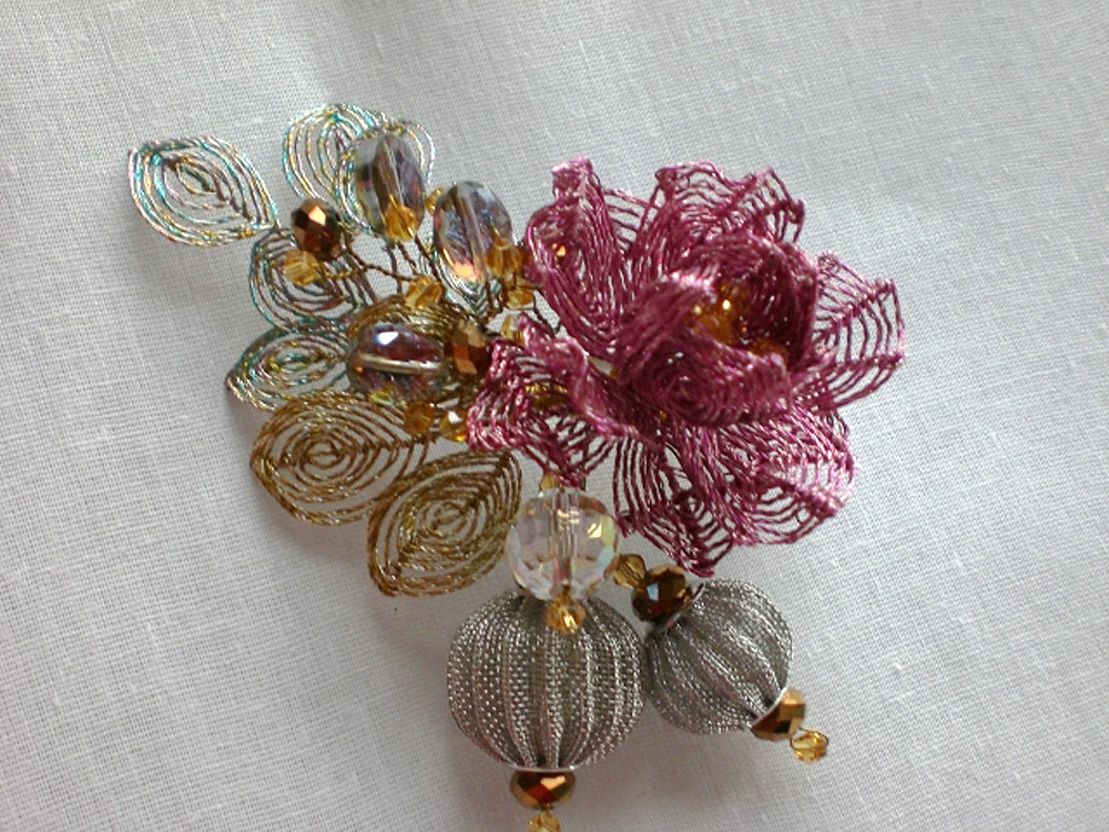 Ganutell jewelry by Lyudmila Gubinova