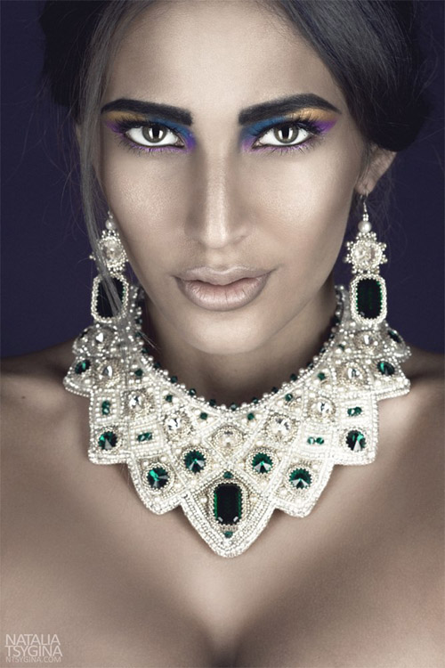 Beaded jewelry by  Irina Chikineva