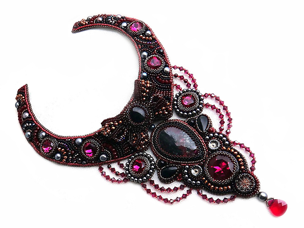 Beaded jewelry by  Irina Chikineva