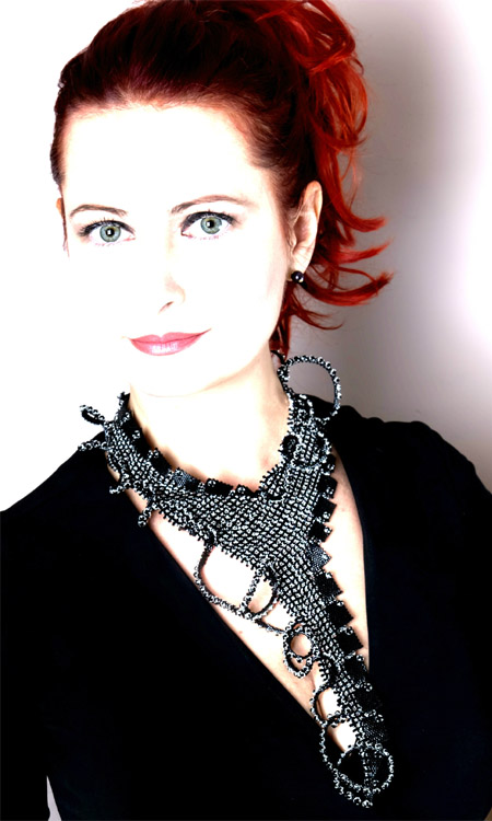 Beaded jewelry by Cleopatra Cosulet