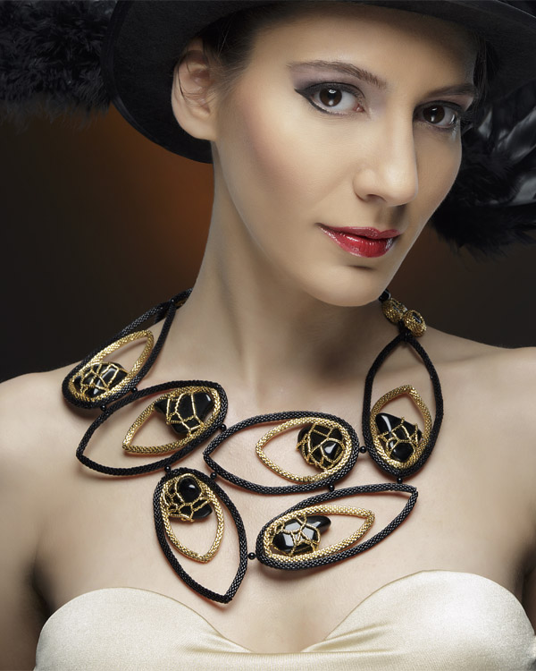 Beaded jewelry by Cleopatra Cosulet