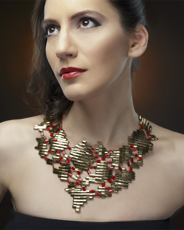 Beaded jewelry by Cleopatra Cosulet