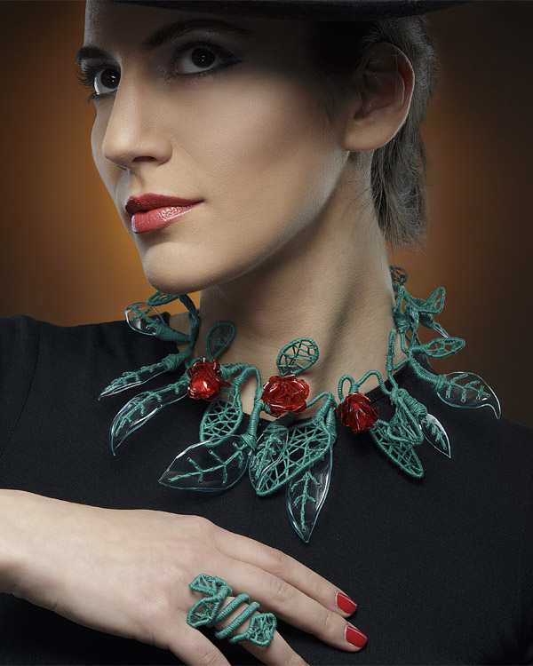 Beaded jewelry by Cleopatra Cosulet