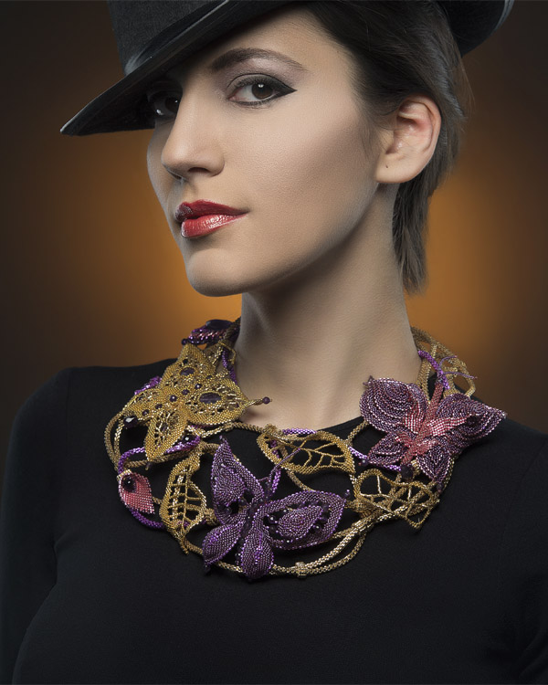 Beaded jewelry by Cleopatra Cosulet