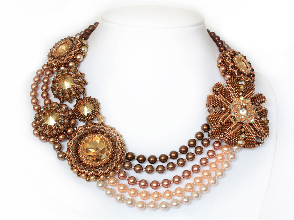 Beaded jewelry by Elena Markovski