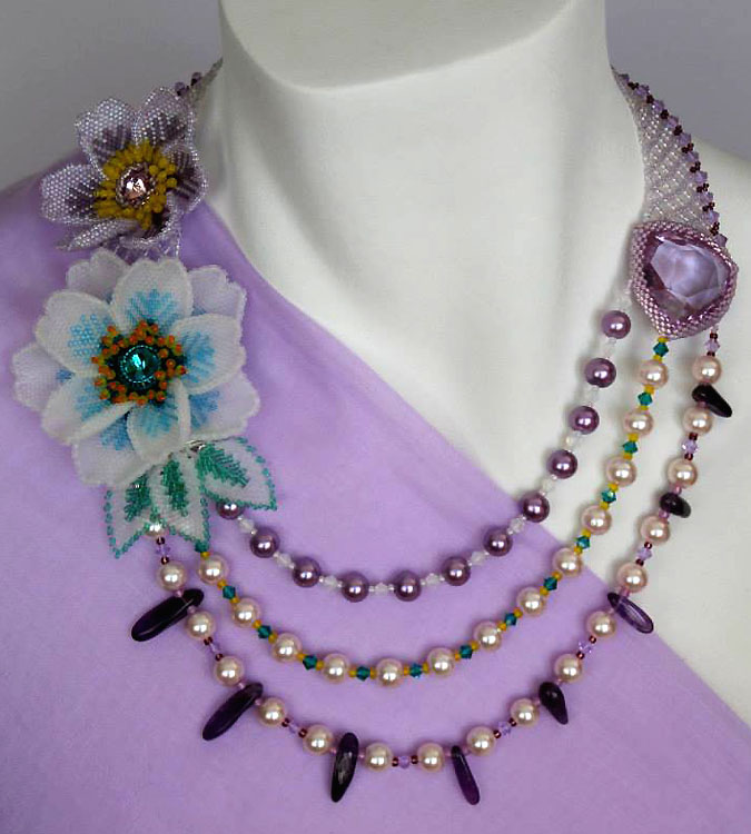 Beaded jewelry by Elena Markovski