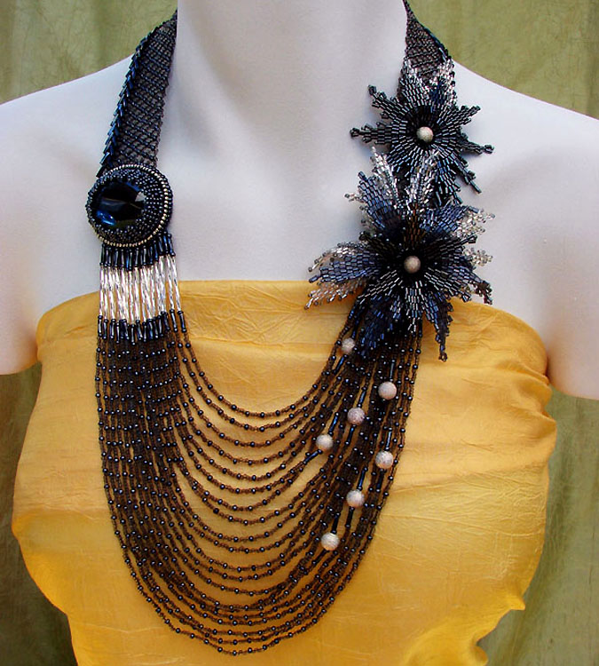 Beaded jewelry by Elena Markovski