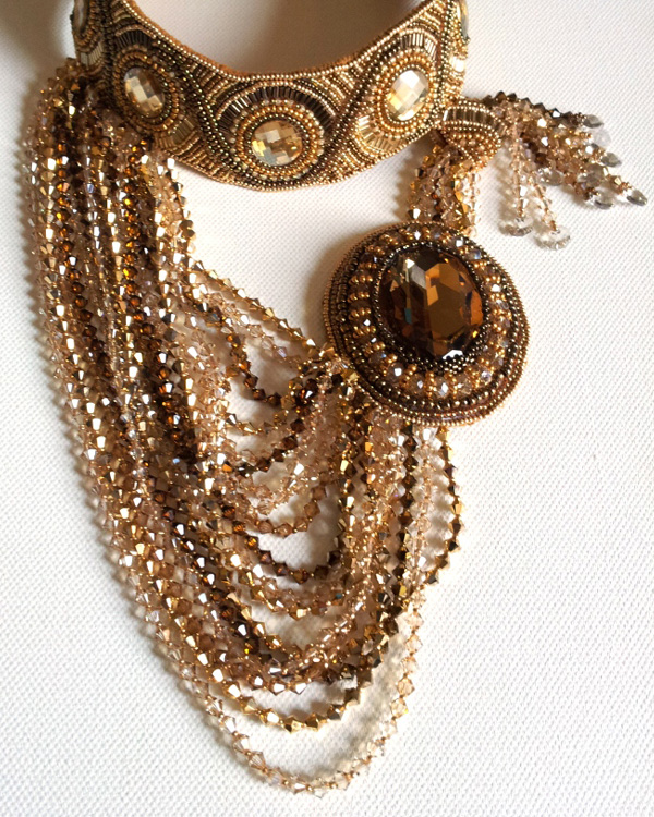 Beaded jewelry by Monica Vinci