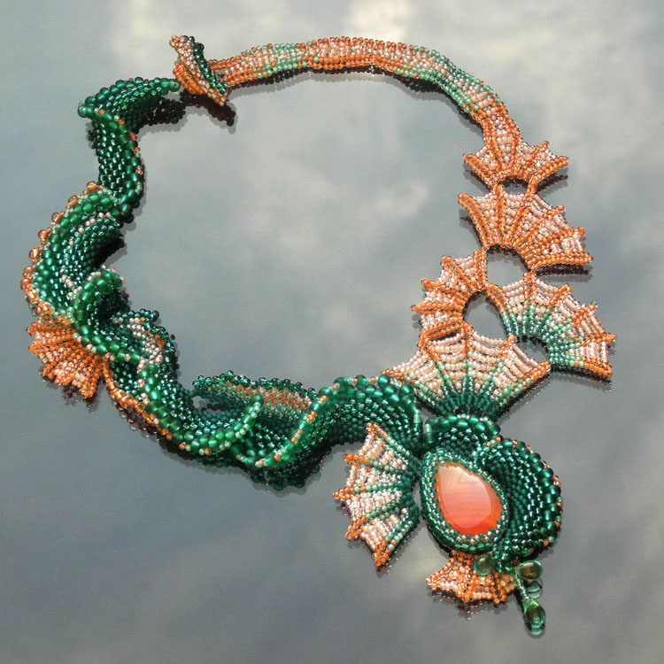 Beaded jewelry by Denisa Kangas