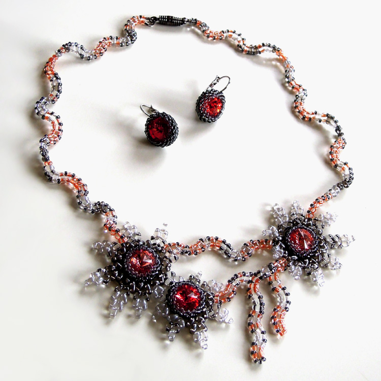 Beaded jewelry by Denisa Kangas