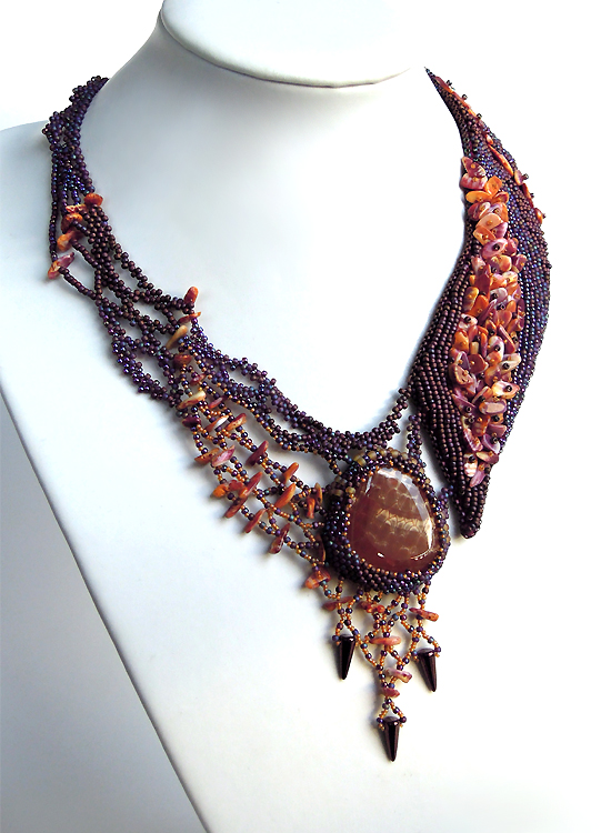 Beaded jewelry by Denisa Kangas