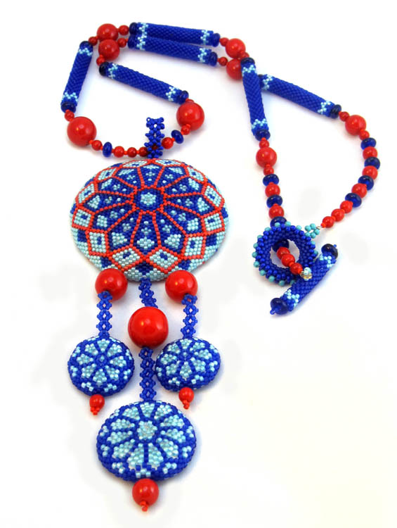 Beaded jewelry by Elena Vanyukova