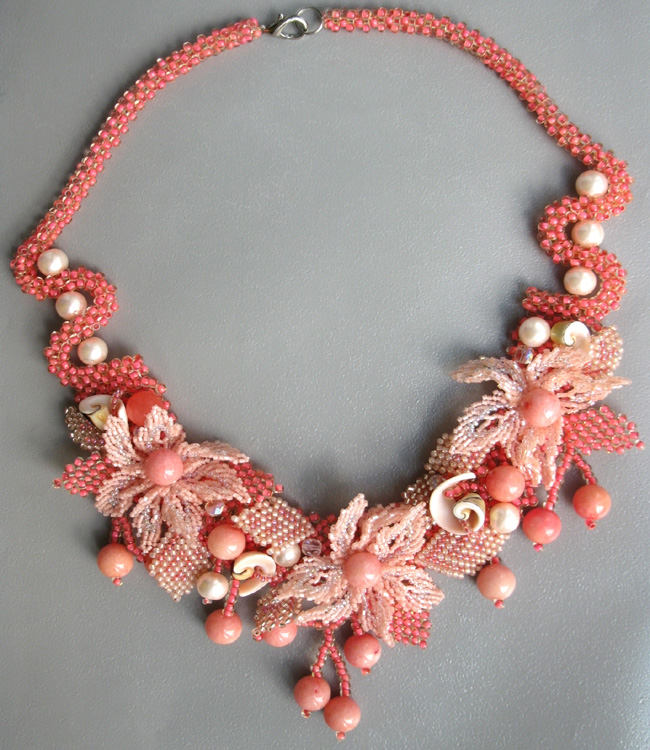 Beaded jewelry by Elina Ivanova