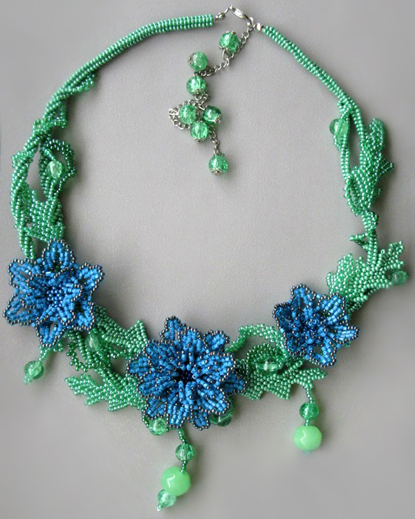 Beaded jewelry by Elina Ivanova