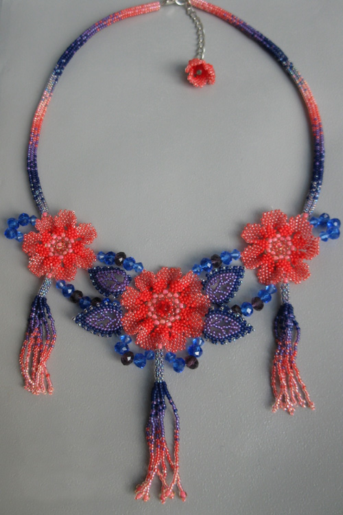 Beaded jewelry by Elina Ivanova