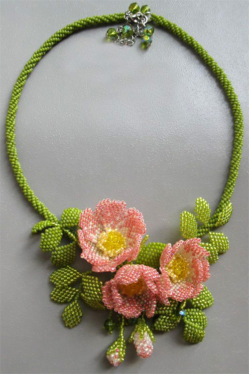 Beaded jewelry by Elina Ivanova