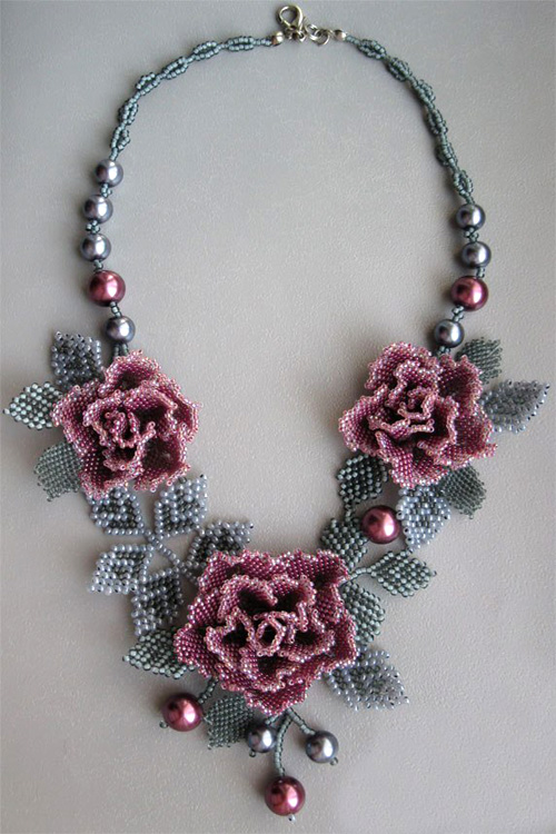Beaded jewelry by Elina Ivanova