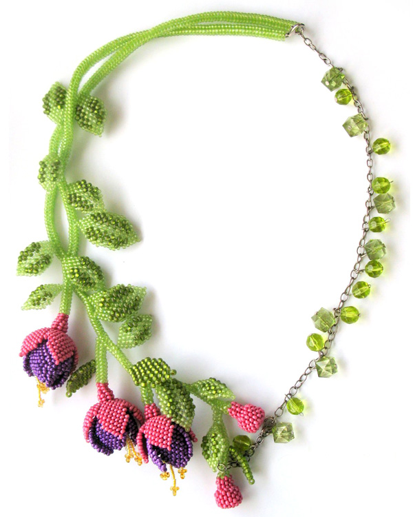 Beaded jewelry by Elina Ivanova