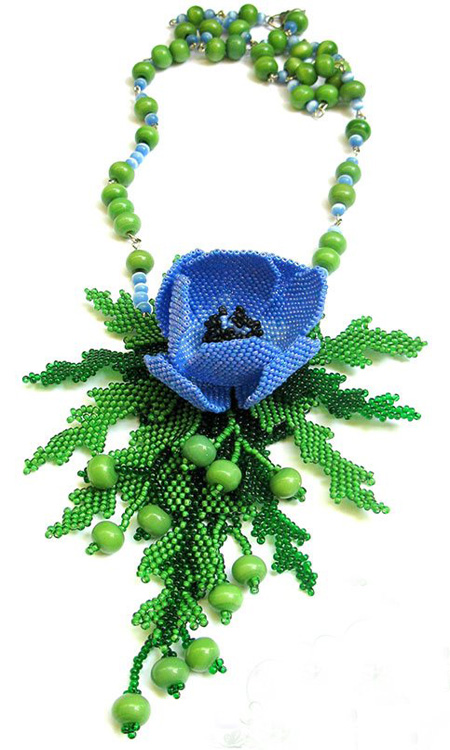 Beaded jewelry by Elina Ivanova