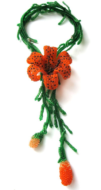 Beaded jewelry by Elina Ivanova