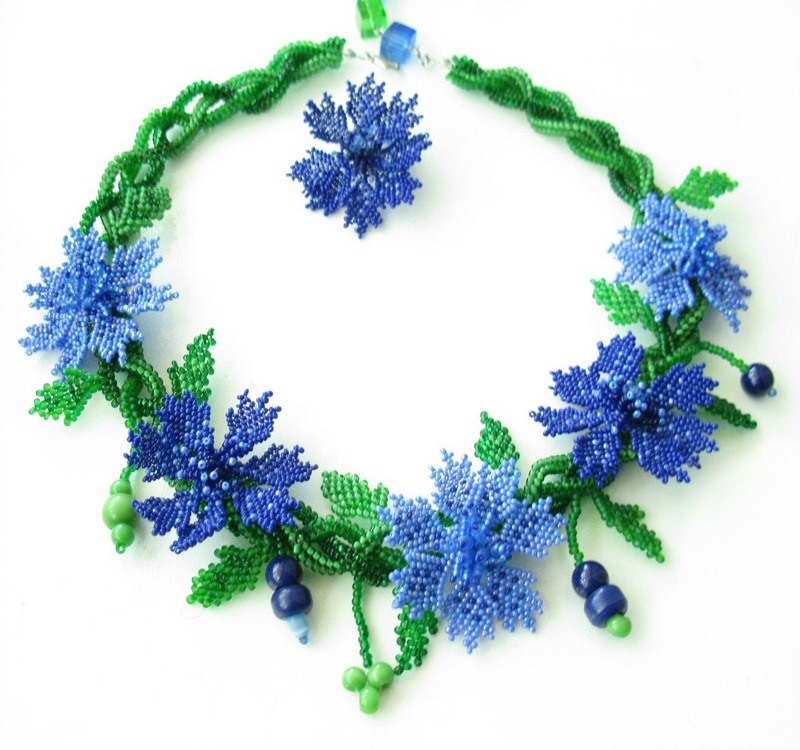Beaded jewelry by Elina Ivanova