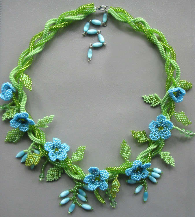 Beaded jewelry by Elina Ivanova