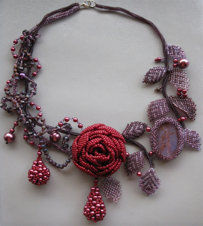 Beaded jewelry by Elina Ivanova