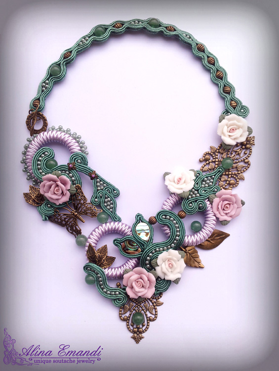 Soutache jewelry by Alina Emandi