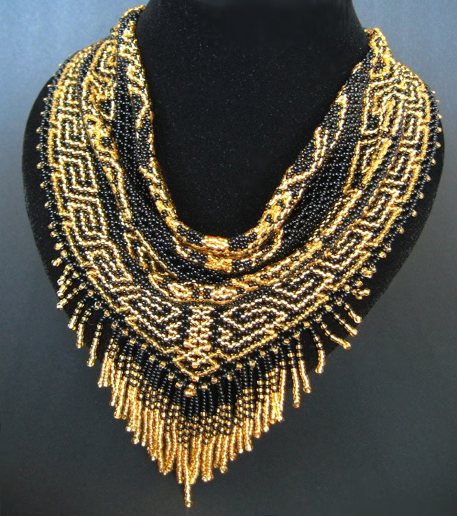 Bead jewelry by Inga Sampoeva