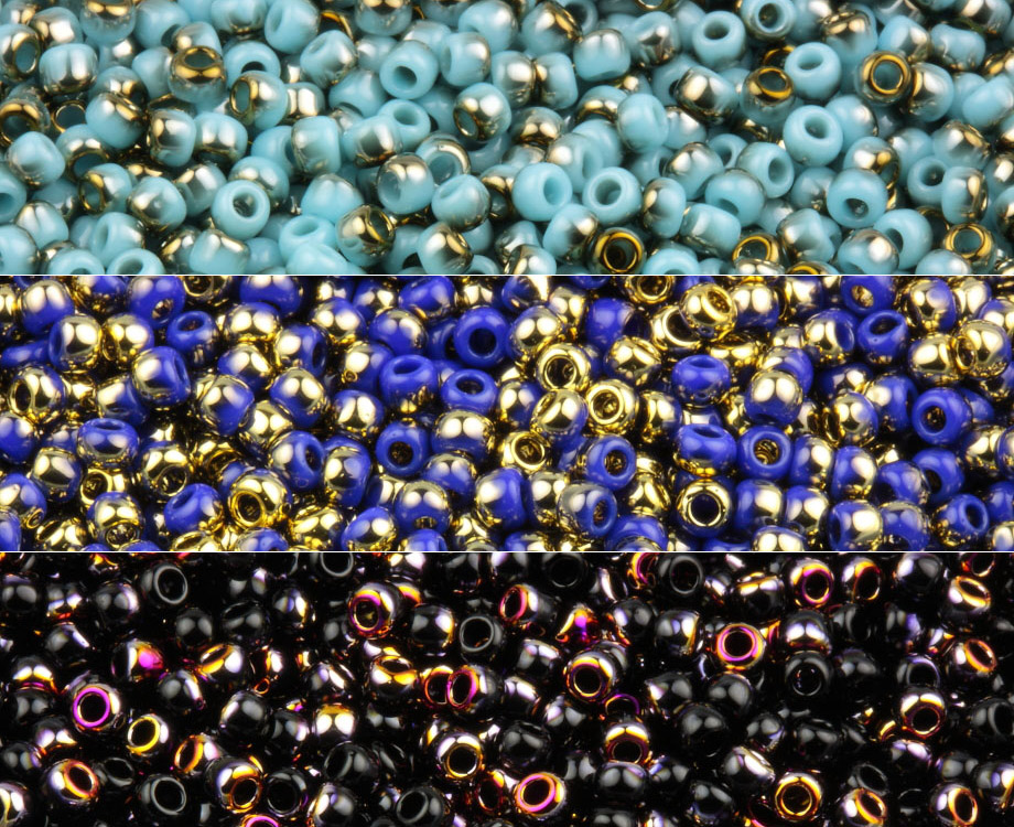 Samples of COTOBE beads by Oktabeads.eu