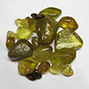 Fine lemon rough chrysoberyl stones