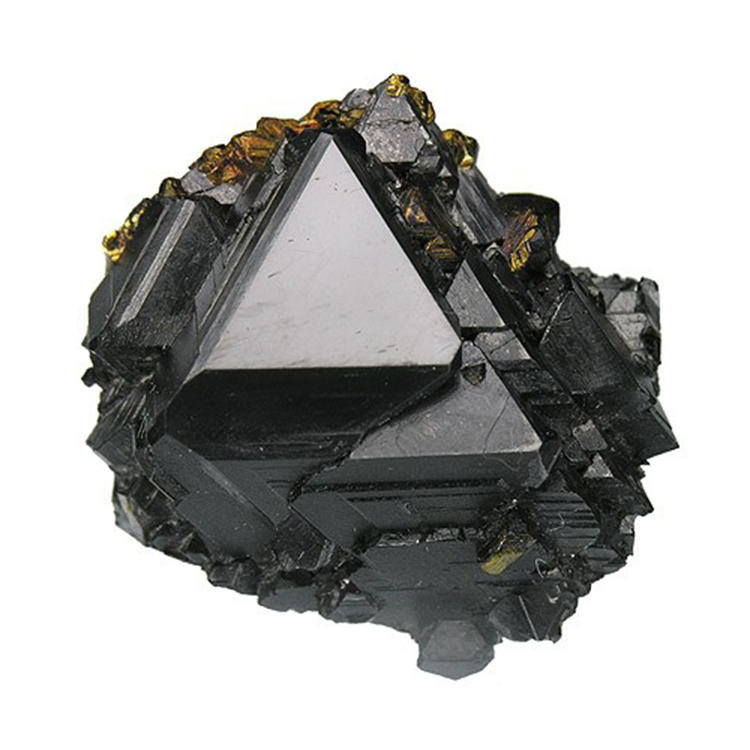 Tetrahedral sphalerite crystals with minor chalcopyrite from Colorado, US