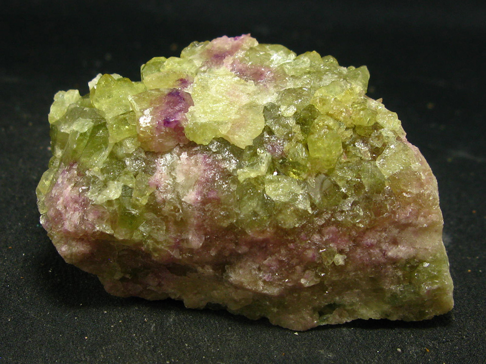 Vesuvianite idocrase cluster from Canada