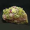 Vesuvianite idocrase cluster from Canada