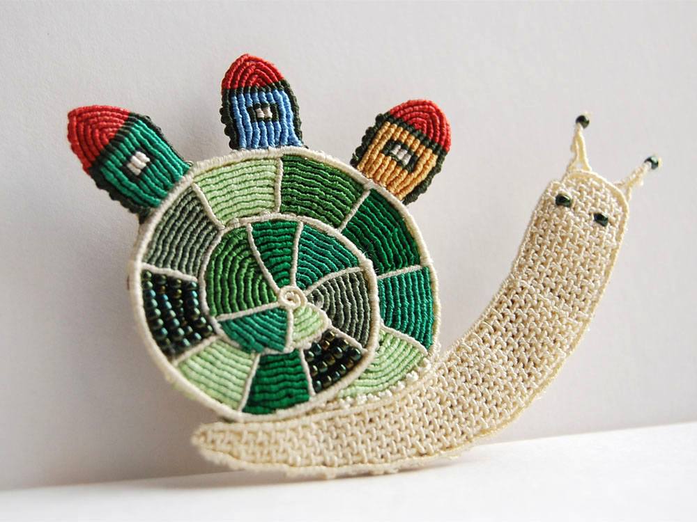 Mini-macrame by Elena Miklush