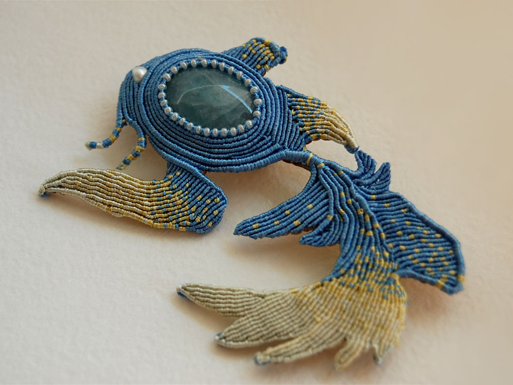 Mini-macrame by Elena Miklush