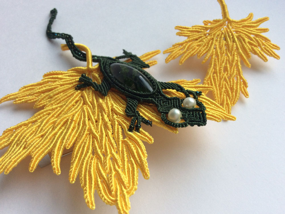 Mini-macrame by Elena Miklush
