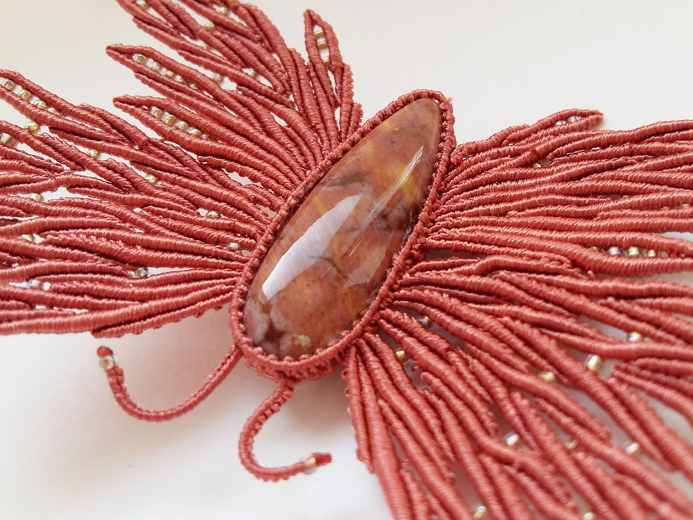 Mini-macrame by Elena Miklush