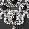 Beaded jewelry by Elena Potanina