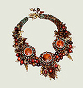 Wearable Expressions 2008 Design Contest: Autumn Splendor Necklace