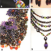 Lush Spring Blues Necklace in Step By Step Magazine of November-December 2009