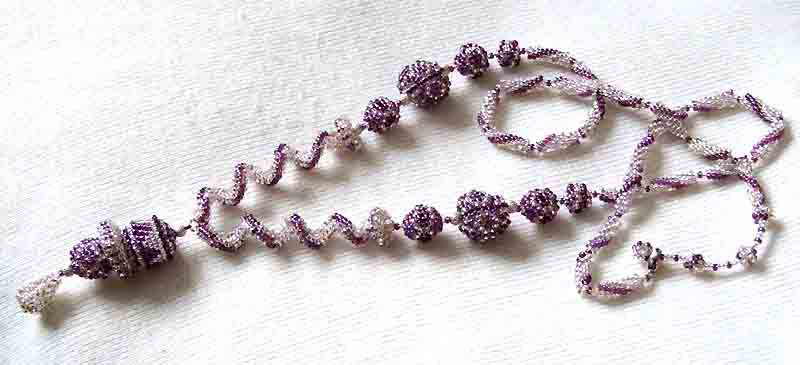 Beaded beads jewelry by Svetlana Rogatykh