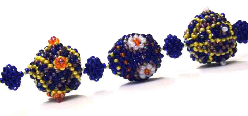 Beaded beads jewelry by Svetlana Rogatykh