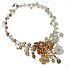 Bridal Flowers Necklace