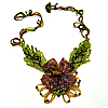 Poppy Flower Necklace