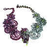 Aquamarine Morning And Amethyst Night Necklace