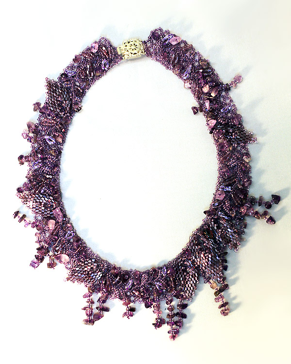 Svetlana Nebolsina and her bead paintings