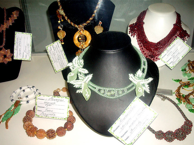 Jewelry by the members of the Freelance Artisans Partnership